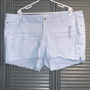 Torrid short jean shorts